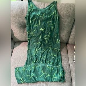 Long Green Dress